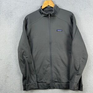 Patagonia Crosstrek Jacket Full Zip Mens XL Gray Long Sleeve Stretch Athletic